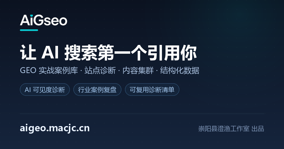 关于 AiGseo 优化平台